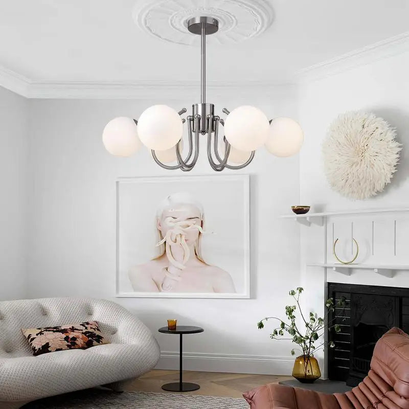 Mid Century Chandelier Antique Bauhaus Chandelier For Living Room Bedroom Restaurant Decor Designer Dining Room Hanging Lamp