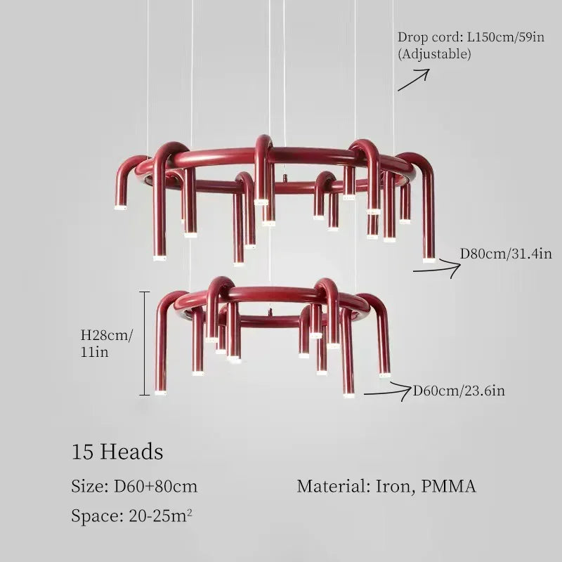 Designer Chandelier For Living Dining Room Pendant Lights Home Decor Ceiling Indoor Lighting Lusters Fixture 220V 110V