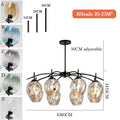 Nordic Chandelier For Foyer Dining room Bar Kitchen Island hanging chandelier Art Decor glass bubble chandelier