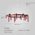 Designer Chandelier For Living Dining Room Pendant Lights Home Decor Ceiling Indoor Lighting Lusters Fixture 220V 110V