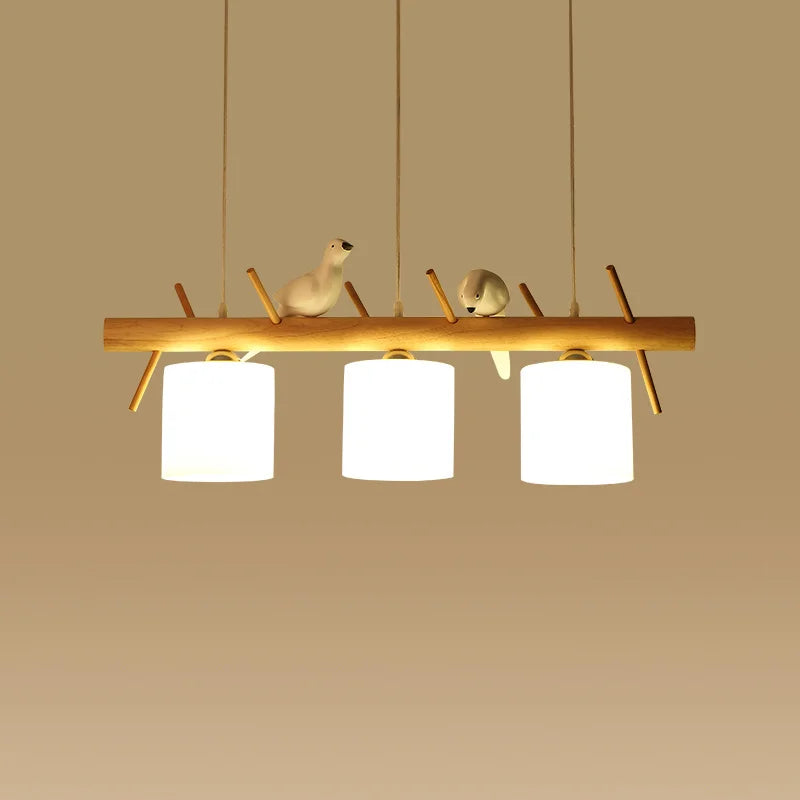 Modern Ceiling Chandelier For Dining Room Table Kitchen Island Little Birdie Pendant Lamps Suspension Design Lusters Luminaires